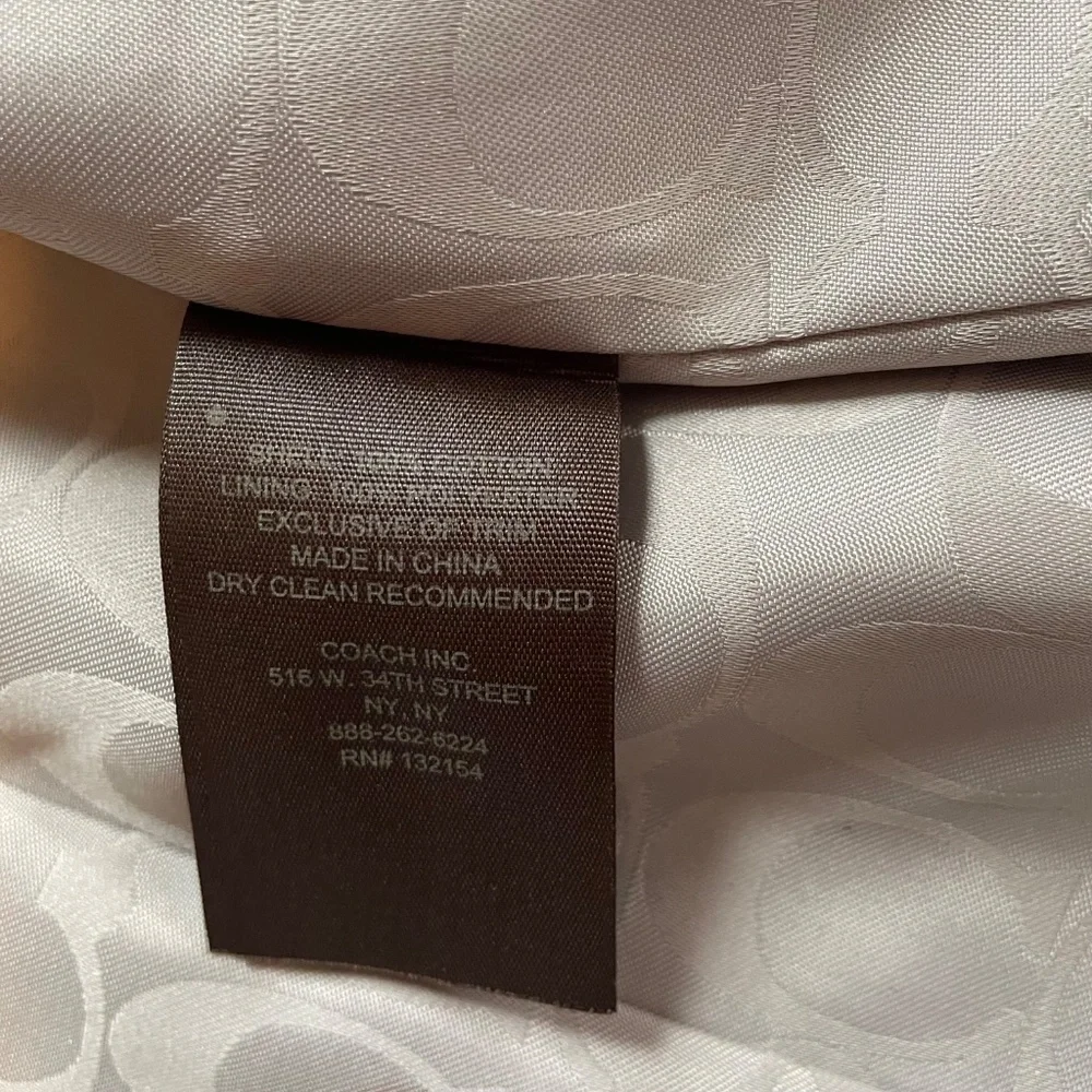 Coach car coat